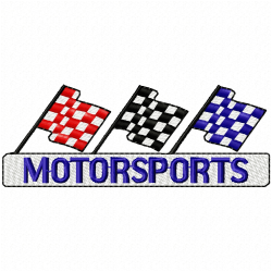 Race Banner Embroidery Design 3 Race Banner Embroidery Design 3